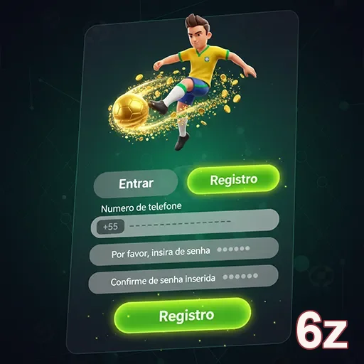Ilustração de Explore as apostas esportivas com 6z e odds altas