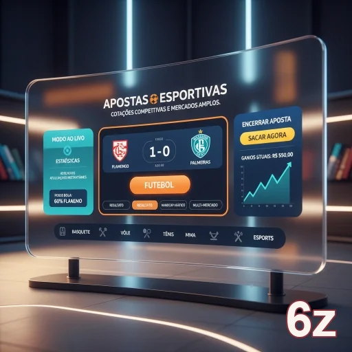 Ilustração de Explore Slots e Serviços VIP na 6z com Total Segurança