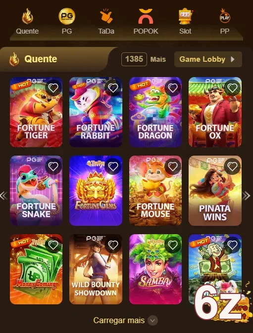 Ilustração de Explore Slots e Serviços VIP na 6z com Total Segurança