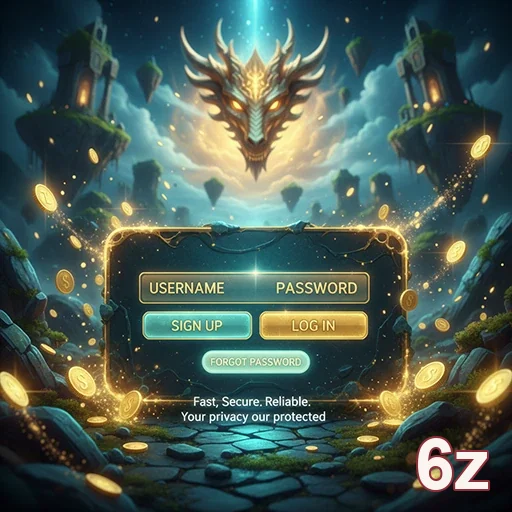 Ilustração de Slots Diversificados na 6z