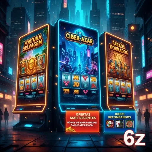 Ilustração de Descubra as melhores ofertas da 6z para cassino online