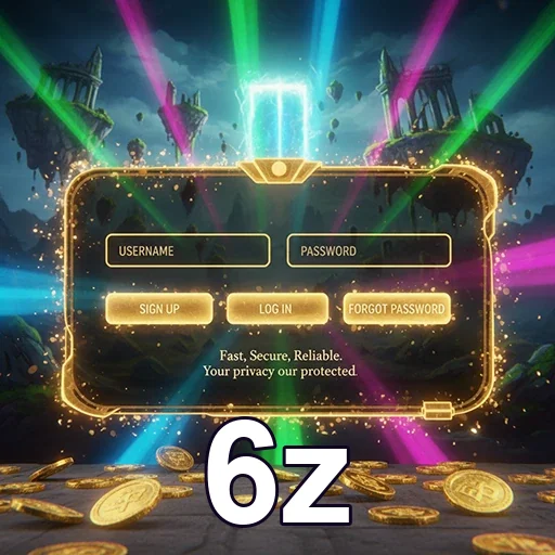 Usuário acessando serviços VIP pelo app 6z